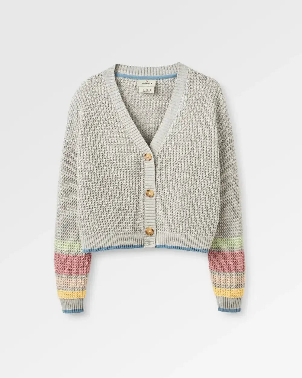 Serenity Knitted Cardigan - Grey Marl