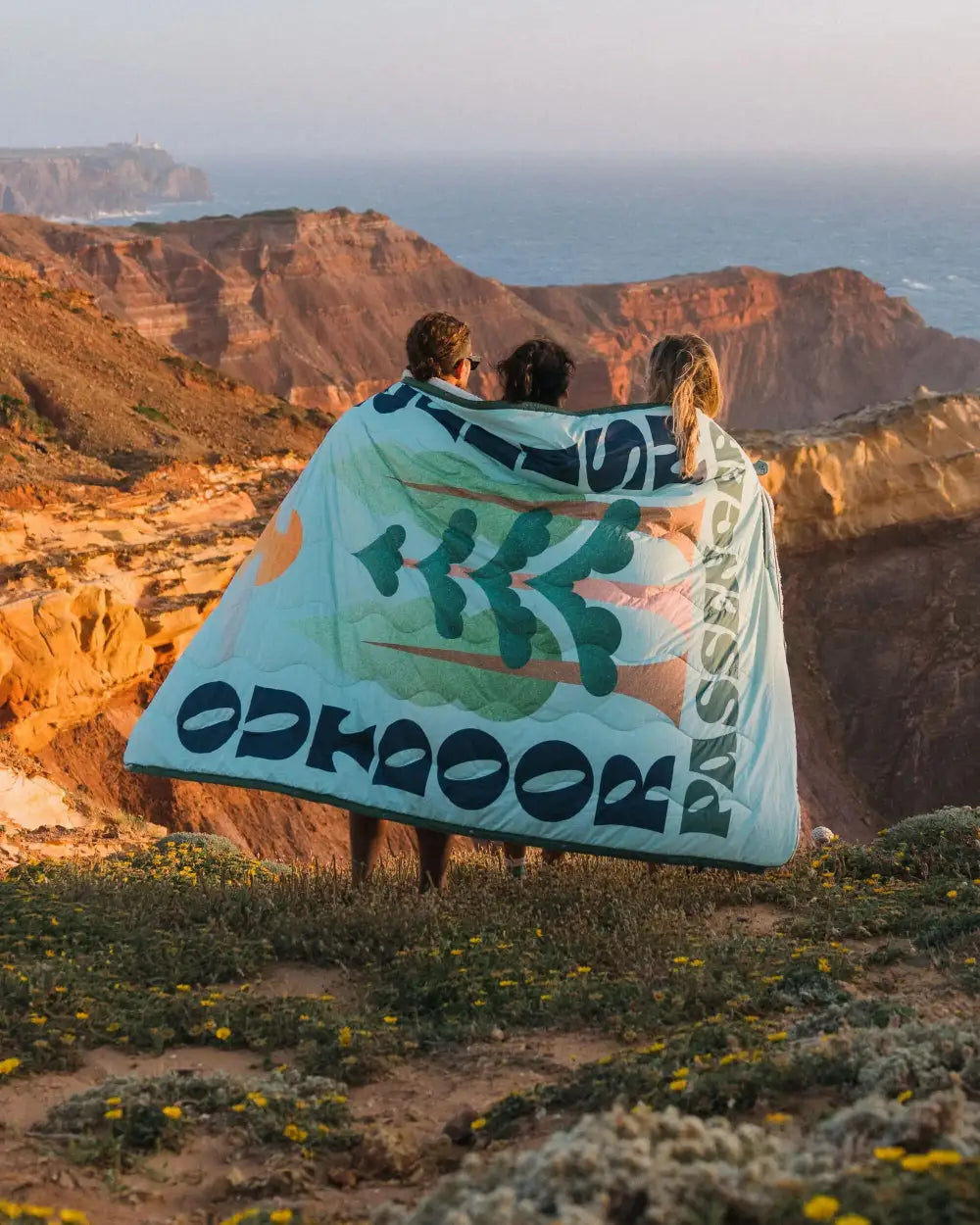 Cabin Recycled Sherpa Blanket - Spearmint