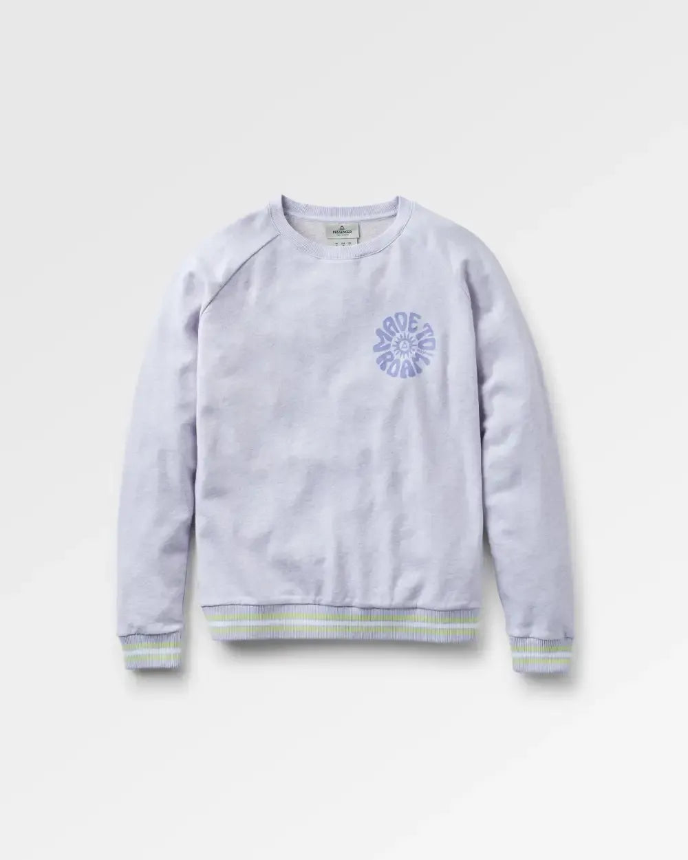 Fade Organic Cotton Sweatshirt - Lilac Mist Marl