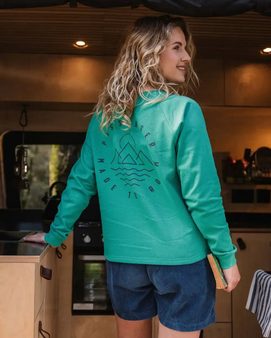 Remote Recycled Cotton Sweatshirt - Greenlake