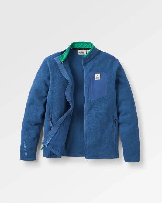 Stargazer Recycled  Fleece - Dark Denim