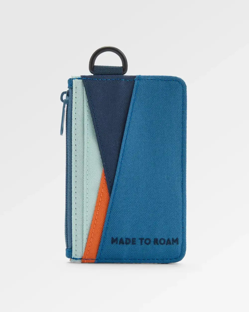 Mountain Recycled Card Holder - Rich Navy/Surf Spray/Moonlight Blue