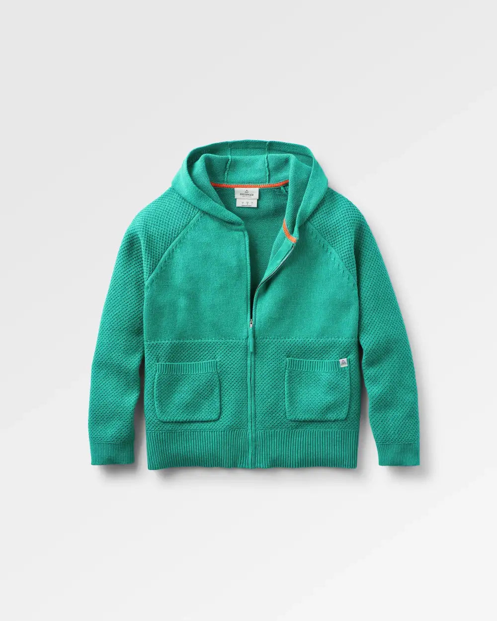 Cove Organic Cotton Knitted Zip Hoodie - Greenlake