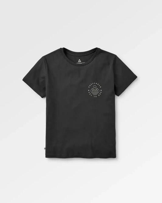 Remote Recycled Cotton T-Shirt - Black