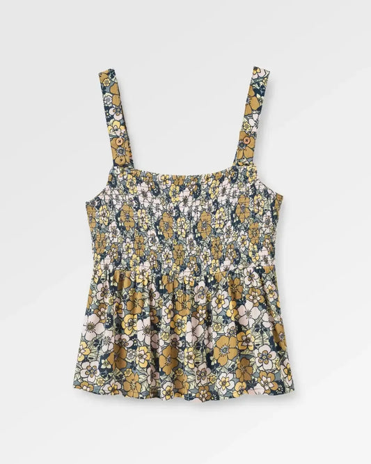 Soleis Woven Cami - Vintage Floral Sunlight