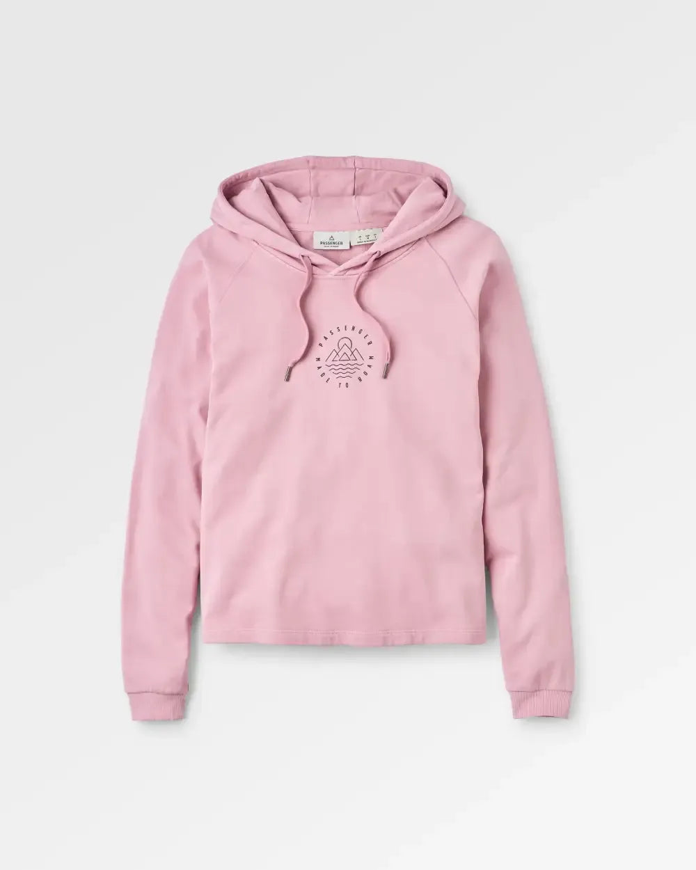Remote Recycled Cotton Hoodie - Pink Haze