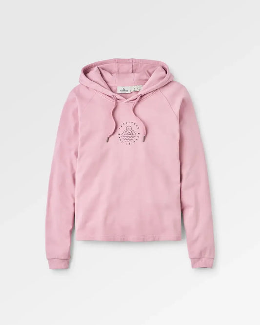 Remote Recycled Cotton Hoodie - Pink Haze