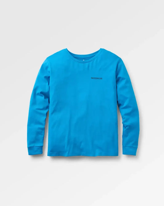 Roamer Recycled Cotton LS T-Shirt - Bluejay