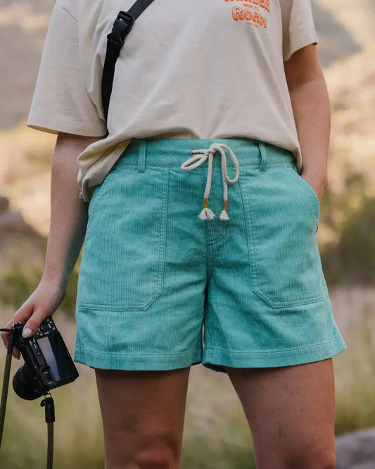 Avian Organic Cord Short - Aqua