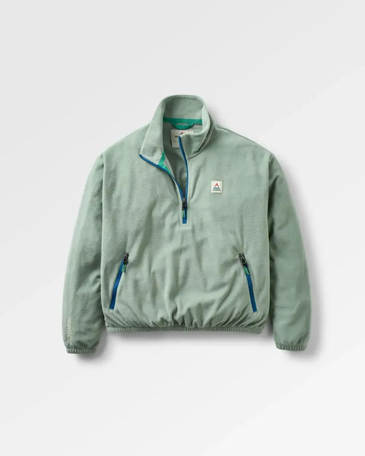 Ayla Recycled Micro  Fleece - Pistachio