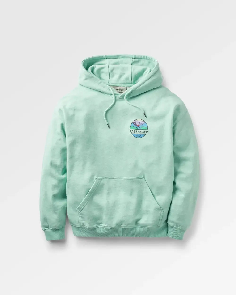 Laidback Organic Cotton Hoodie - Aqua Marl