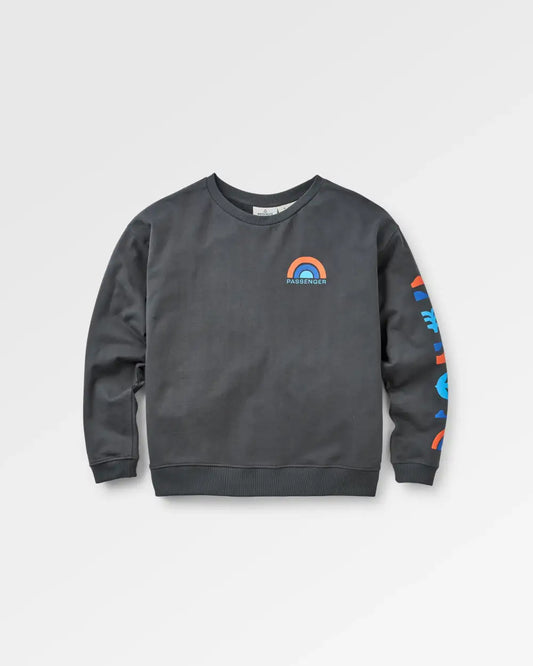 Papercut Recycled Sweatshirt - Black