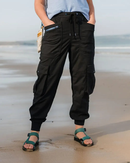 Hydrilla Organic Cotton Trouser - Black