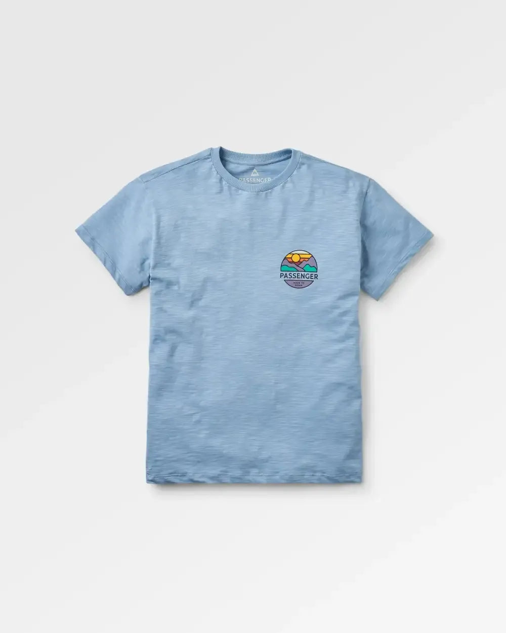 Laidback Recycled Cotton T-Shirt - Faded Denim