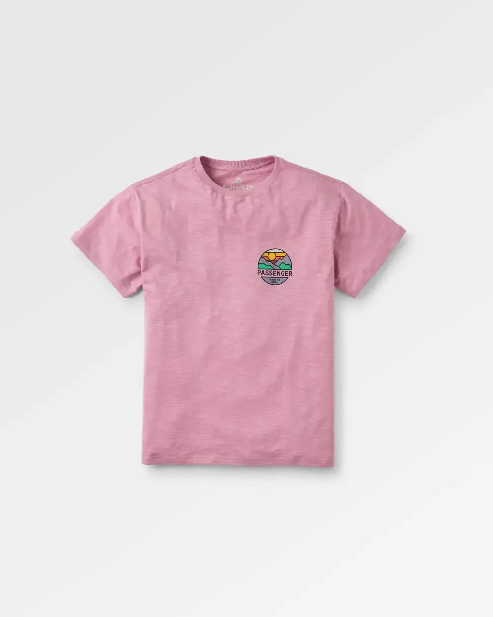 Laidback Recycled Cotton T-Shirt - Pink Haze