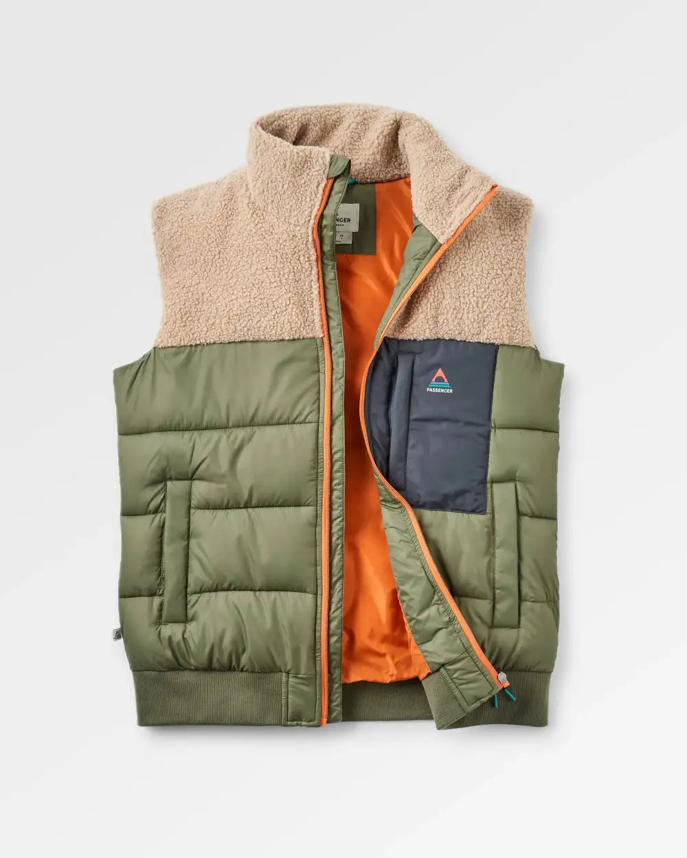 Inspire Recycled Insulated Vest - Dusty Olive