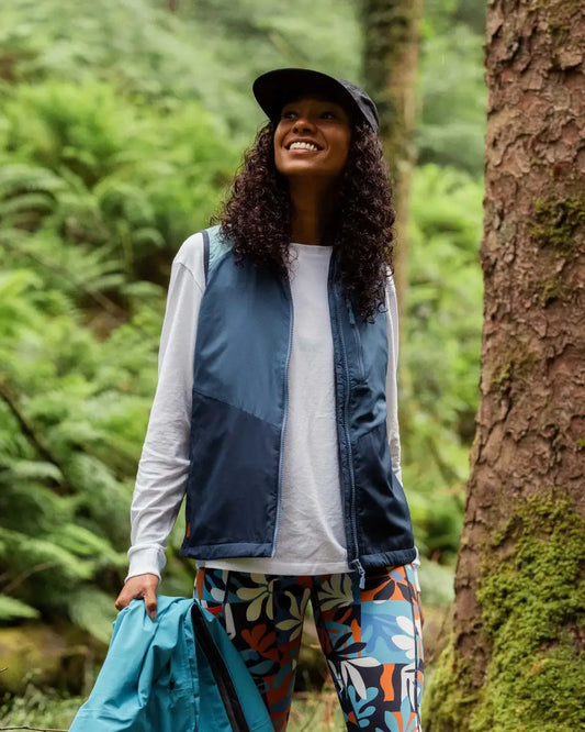 Shasta Lightweight Recycled Thermore® Insulated Vest - Rich Navy/Dark Denim/Arctic