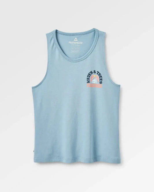 Dawning Recycled Cotton Vest - Faded Denim