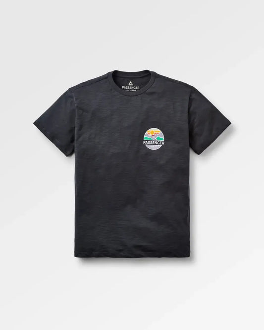 Laidback Recycled Cotton T-shirt - Black