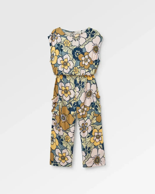 Thimbleberry Jumpsuit - Vintage Floral Sunlight