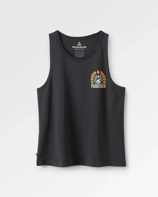 Dawning Recycled Cotton Vest - Black