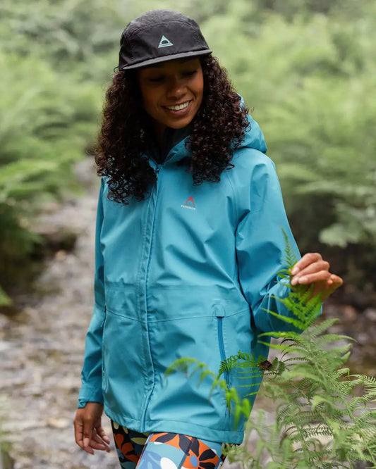 Five Element Recycled Waterproof Jacket - Bluejay