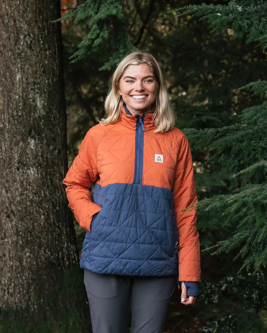 Trace Recycled  Insulated Jacket - Burnt Orange