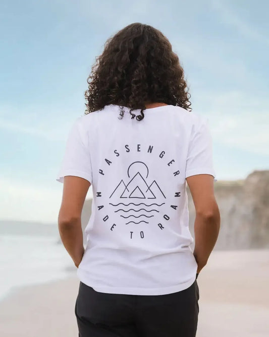 Remote Recycled Cotton T-Shirt - White