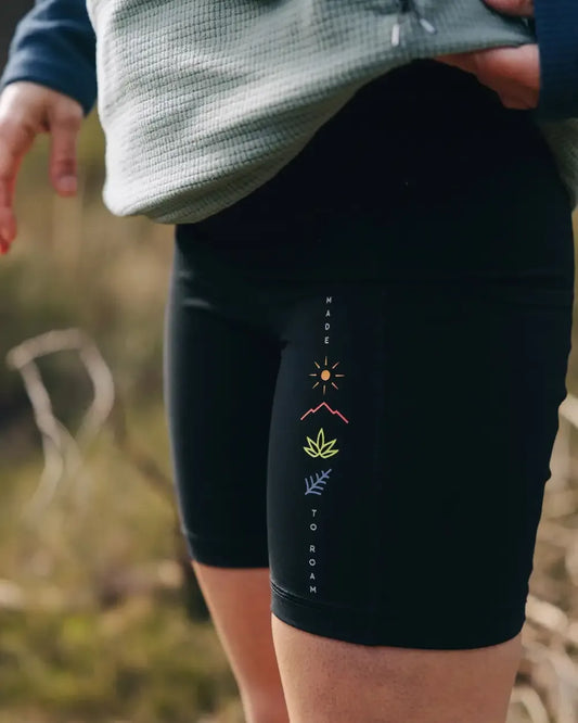 Mantra Recycled Active Short - Black